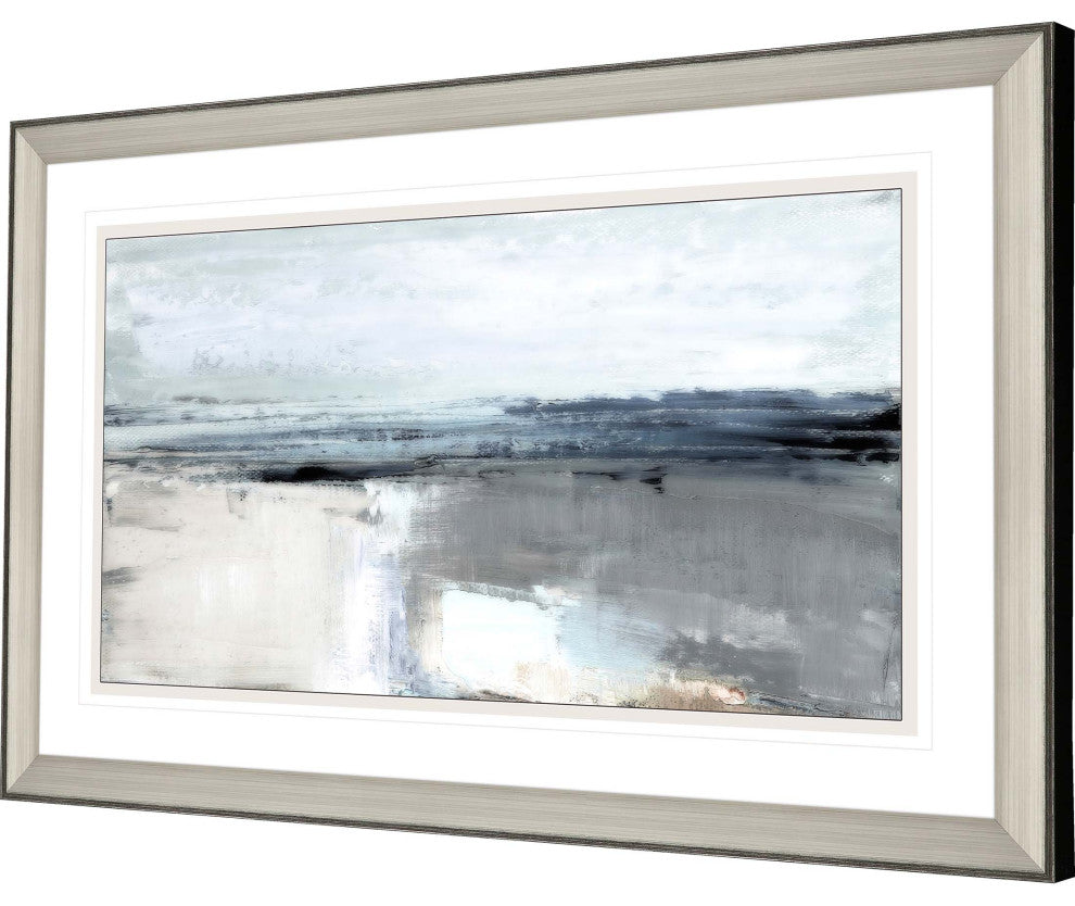 Moody Coast II Framed Art