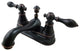 Fauceture 4" Centerset Bathroom Faucet With Retail Pop-Up, Naples Bronze