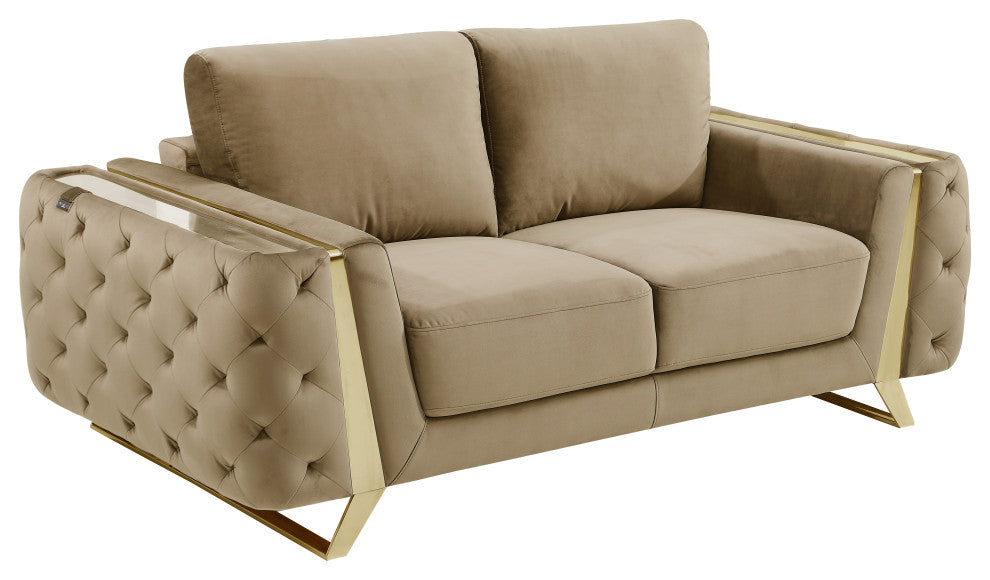 Lorenzo Velvet  Loveseat