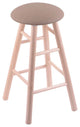 Holland Bar Stool, Maple Round Cushion Bar Stool, Smooth Legs