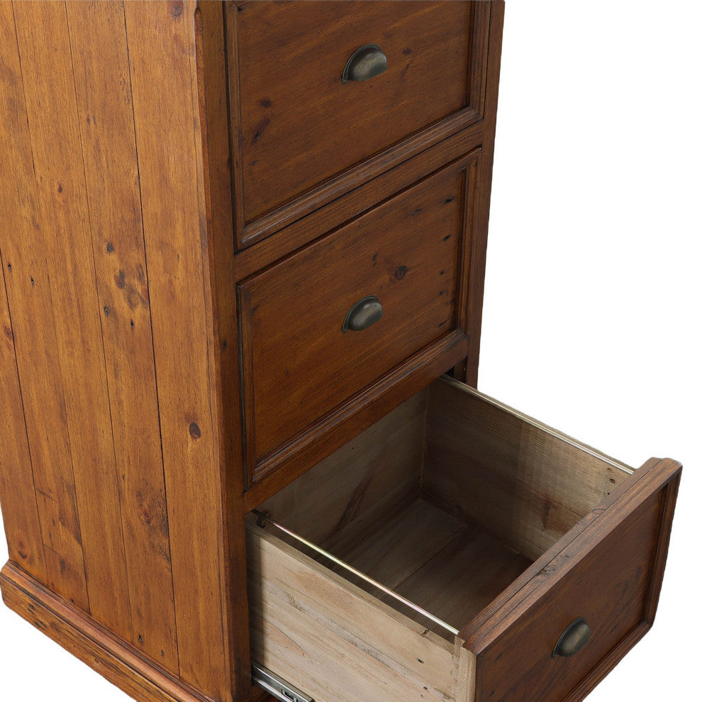 Lifestyle File Cabinet, Brown