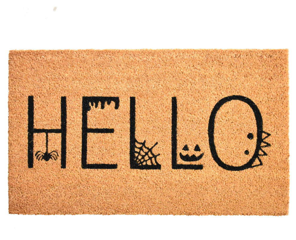 Calloway Mills Spooky Hello Doormat 17"x29", 24x48