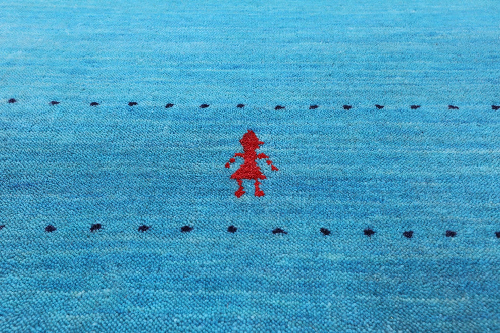 Persian Gabbeh Handmade Rug 8' 0" X 10' 0" Q6999