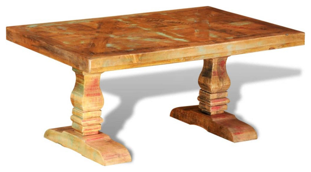 vidaXL Coffee Table Solid Reclaimed Wood