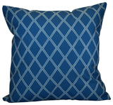 Decorative Outdoor Holiday Pillow, Teal, 18"x18"