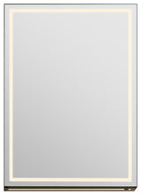 Hesili Frameless Surface-Mount LED Lighted Bathroom Medicine Cabinet, 20"