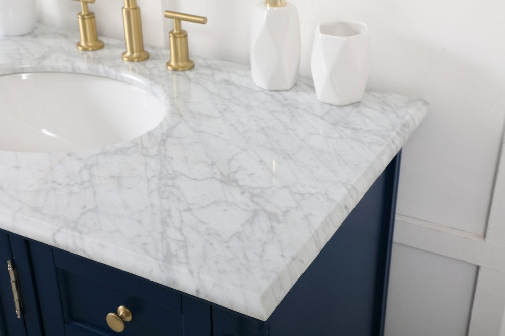 Otis 42" Single Bathroom Vanity, Blue