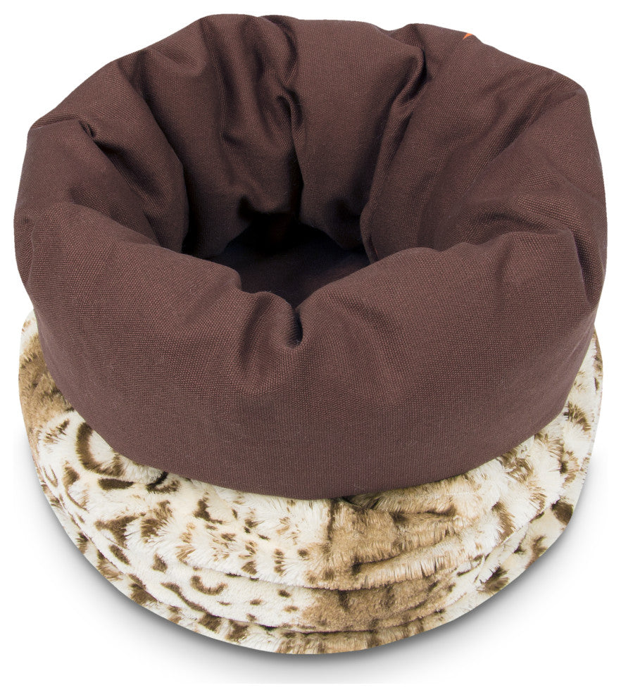 Snuggle Bed, Leopard, Small