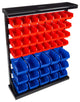 47 Bin Storage Rack Organizer- Wall Mountable Drawers by Stalwart