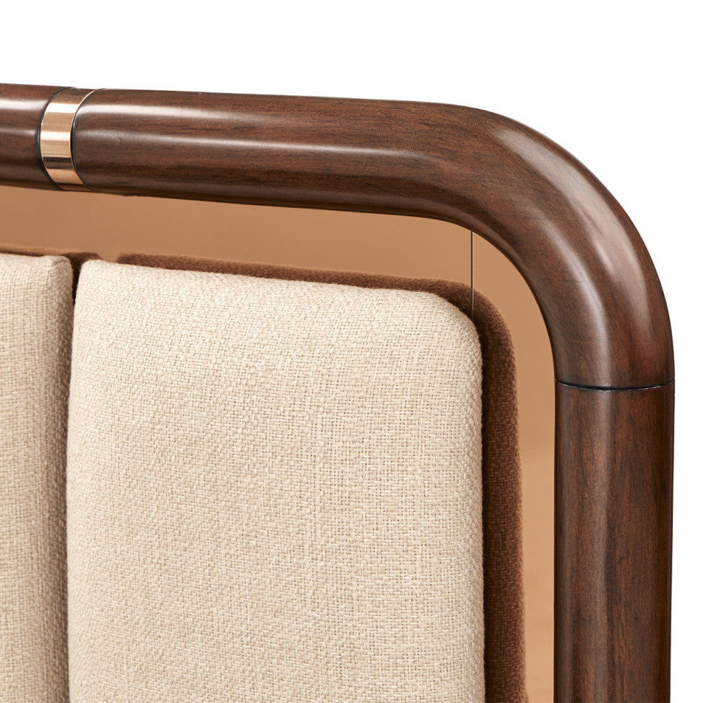 Mason Park King Lift Up Storage Bed, Beige/Umber