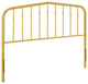 Lennon Twin Metal Headboard - Gold