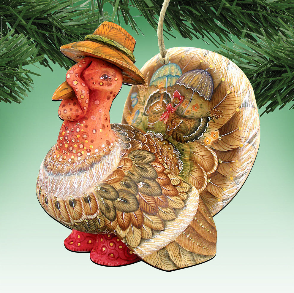 Thanksgiving Tom The Turkey Ornament