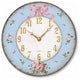 Vintage-Style French Rococo Wall Clock, 12 Inch Diameter
