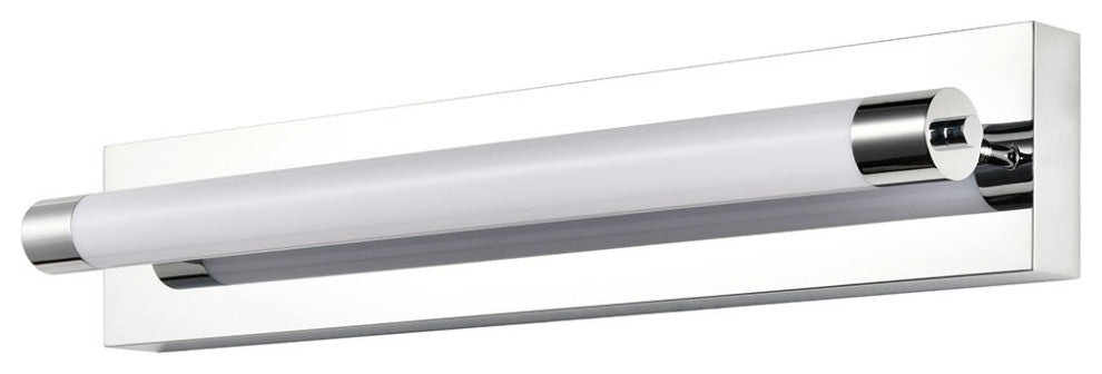 Procyon 24" ETL Certified Integrated LED Bathroom Light Fixture, Polished Chrome