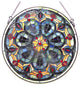 Chloe Lighting Tiffany-Glass Victorian Window Panel