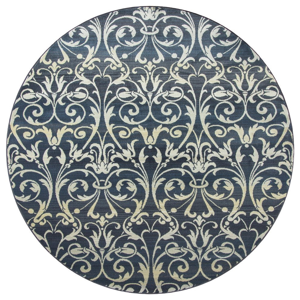 Rizzy home Sorrento Collection, 7'10"x7'10" Round Rug