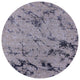 Ahgly Company Indoor Round Mid-Century Modern Area Rugs, 7' Round