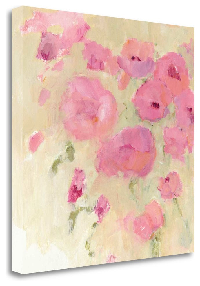 "Floral Watercolor Crop" By Avery Tillmon, Giclee Print on Gallery Wrap Canvas