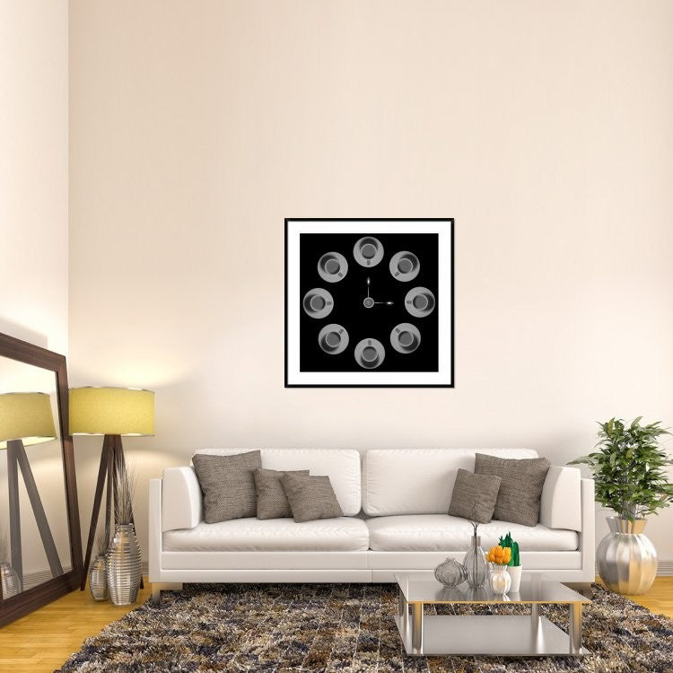 "Three O''clock" Framed Digital Print by Antonyus Bunjamin (Abe), 44x44"