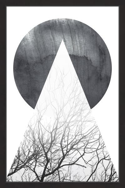 "A Full Moon" Framed Painting Print, 30"x45"