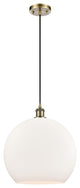 Innovations 516-1P-AB-G121-14-LED 1-Light Pendant, Antique Brass