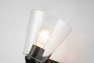 Alpha 2 Light Bath Vanity Light, Polished Chrome