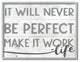 Stupell Industries Make It Work Inspirational Family Word Design, 16 x 20