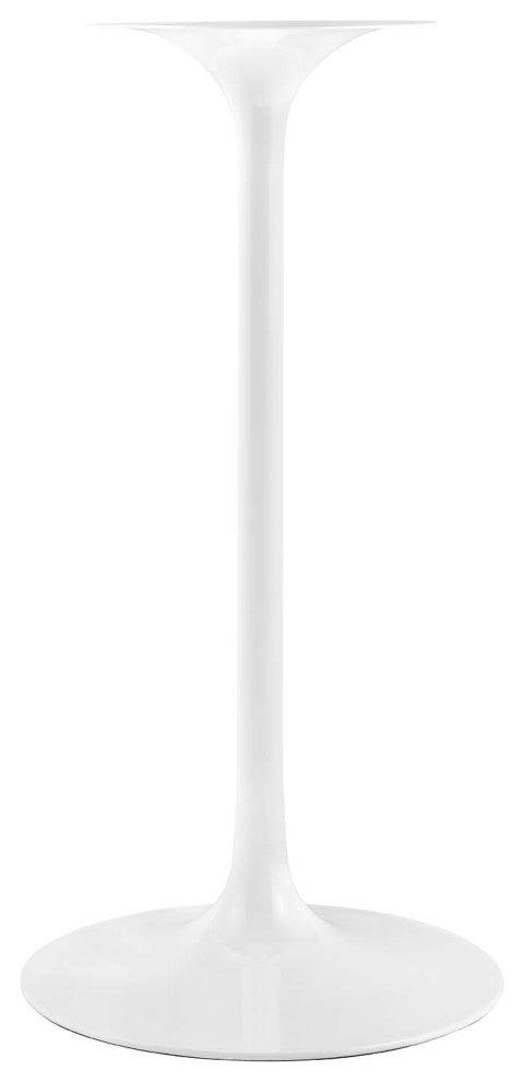 Lippa 28" Round Terrazzo Bar Table, White White