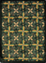 Kaleidoscope Rug, Tahoe, 5'4"x7'8", Pine