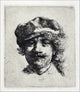 Rembrandt Van Rijn Rembrandt With Haggard Eyes Wall Decal Print