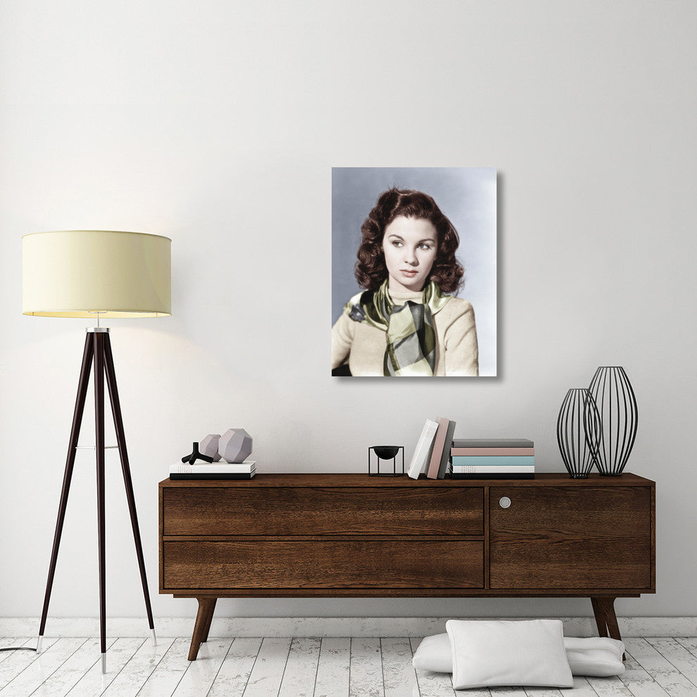 "Jean Simmons" Stretched Canvas Giclee by Hollywood Photo Archive, 28x36"