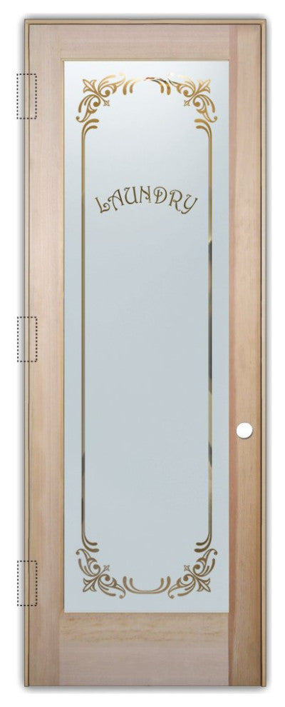Laundry Door - Lenora Harrington Laundry - Douglas Fir (stain grade) - 32" x...
