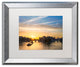 Mathieu Rivrin ''Ponts des Arts Paris'' Matted Framed Art, 16x20