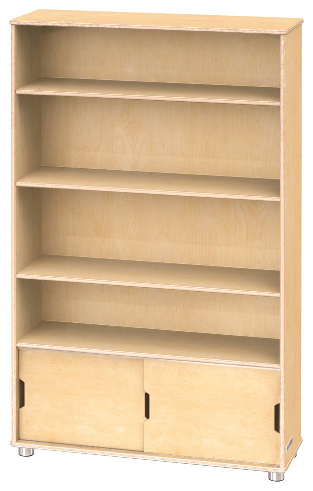 Truemodern Bookcase Storage, 4-Compartment