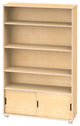 Truemodern Bookcase Storage, 4-Compartment