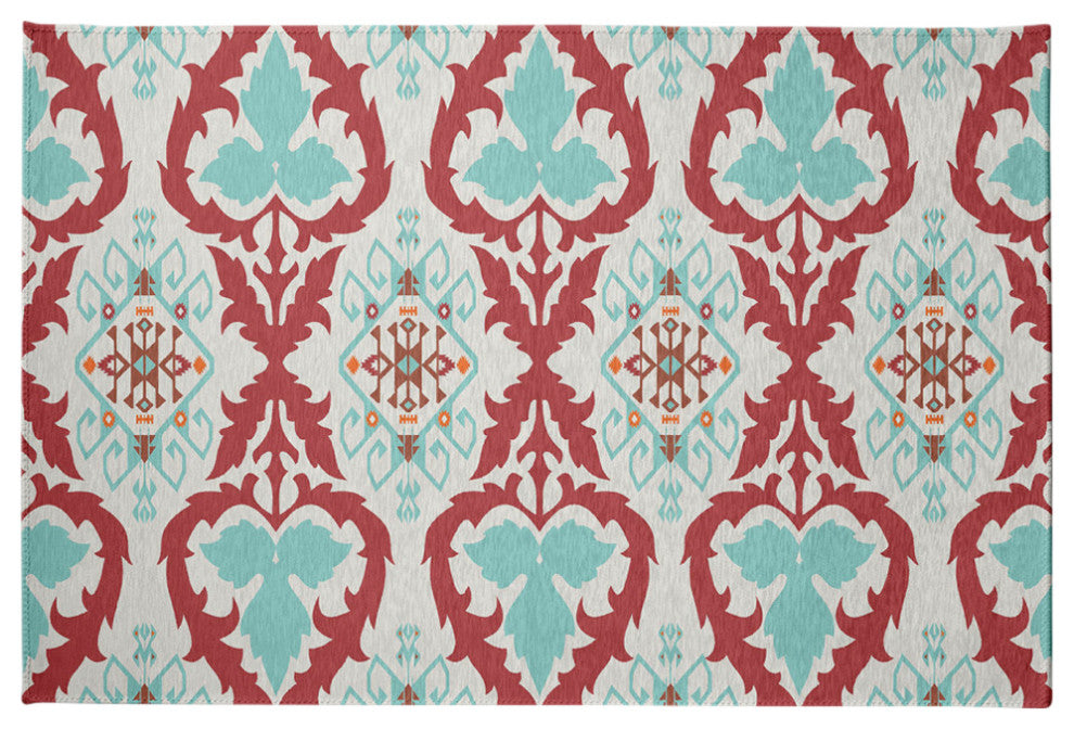 Bombay Spring Chenille Rug, Light Blue, 4'x6'