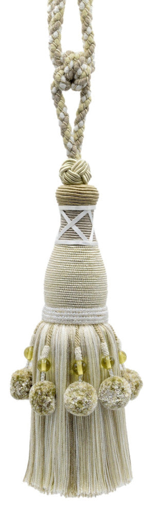 Tassel Tieback, Style# TBRW10, Color# VL06 - Bone Ivory [Set of 2]