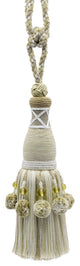 Tassel Tieback, Style# TBRW10, Color# VL06 - Bone Ivory [Set of 2]