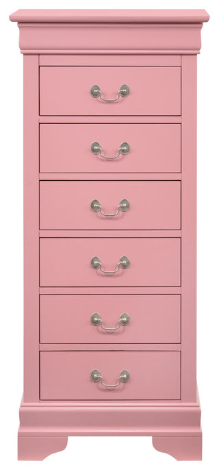 Louis Phillipe Lingerie Chest, Pink