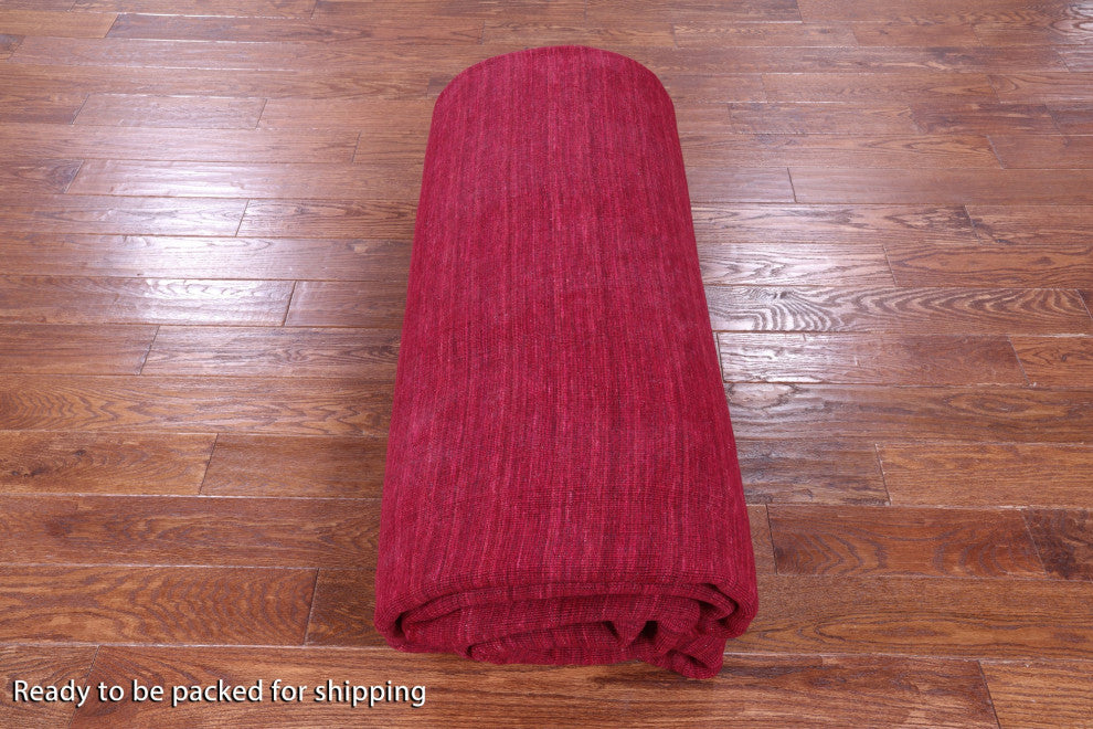 10' 0" X 14' 0" Persian Gabbeh Hand-Knotted Rug - Q15279