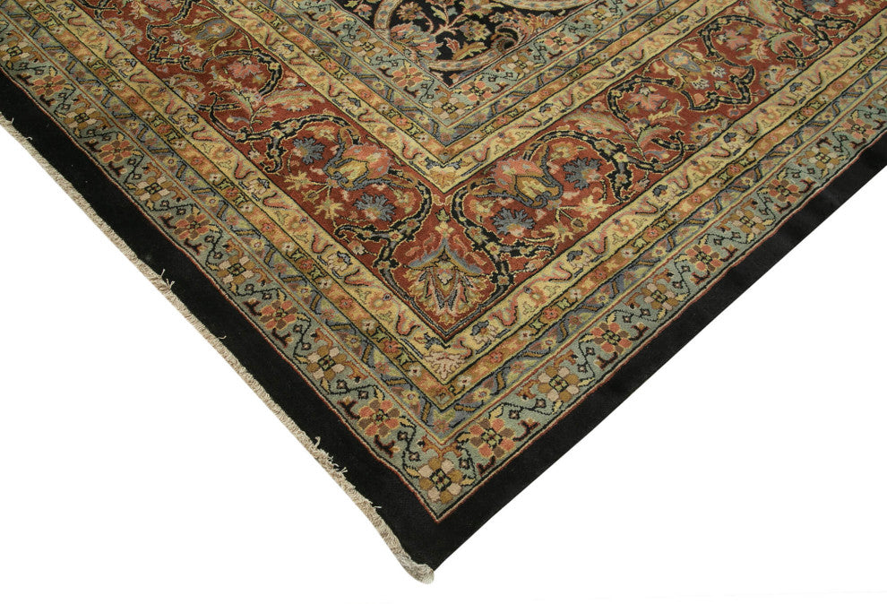 Rug N Carpet - Handwoven Oriental 11' 6" x 14' 6" Large Oushak Area Rug
