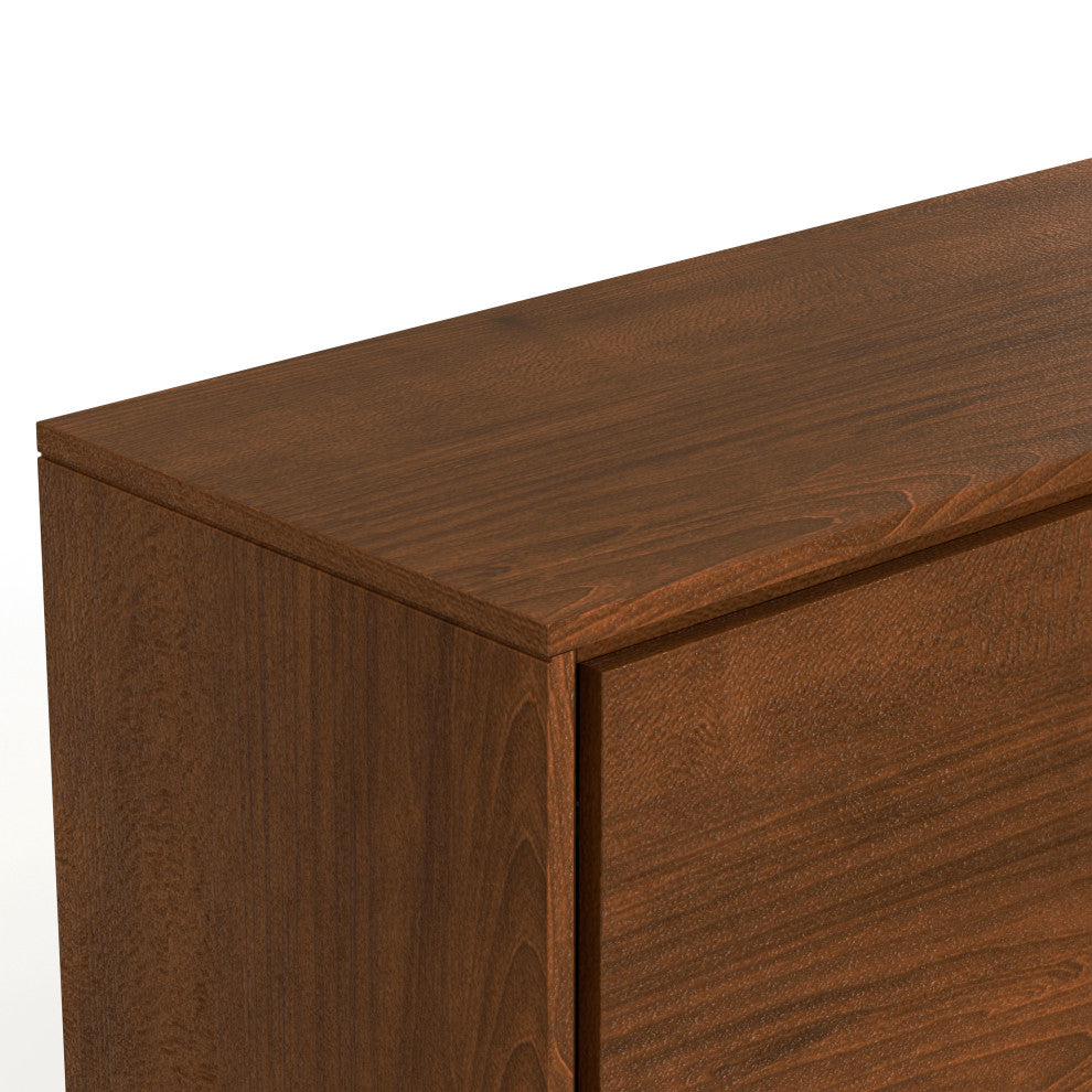 Lowry Sideboard Buffet, Walnut Veneer
