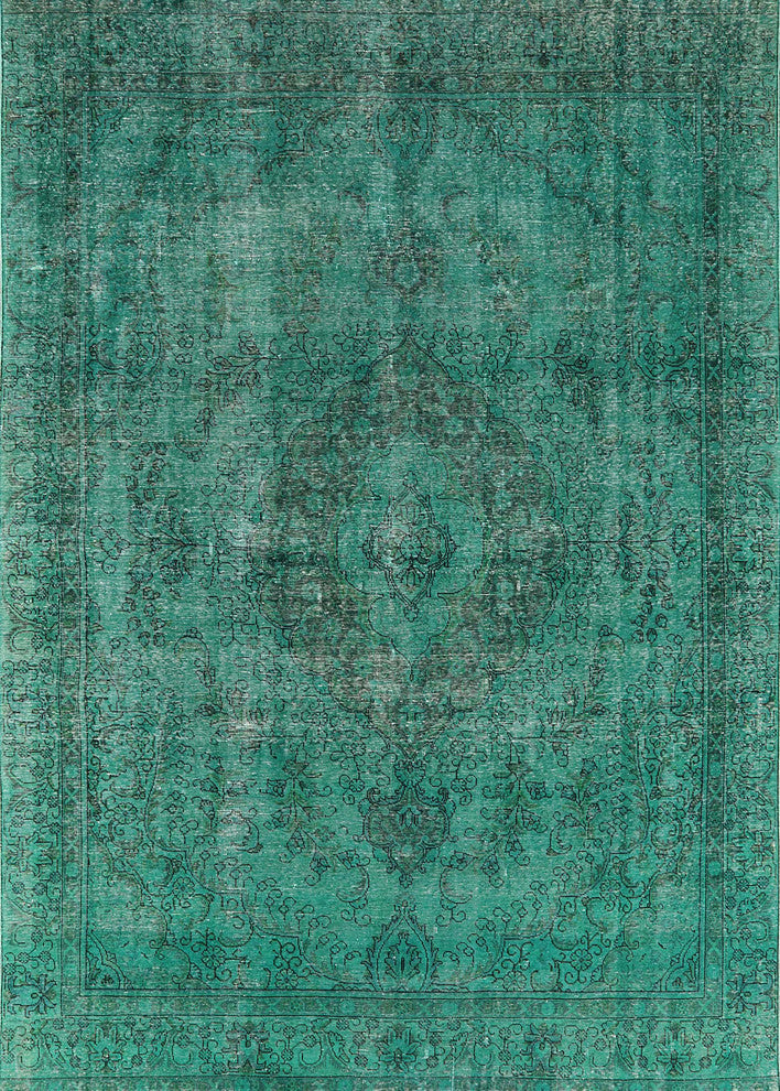 Ahgly Company Indoor Rectangle Mid-Century Modern Area Rugs, 7' x 9'
