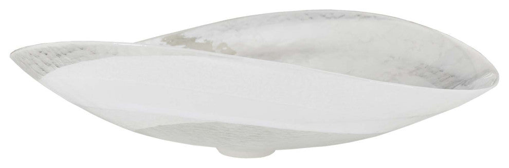 Sorrento Murano Glass Bathroom Sink, Seaspray