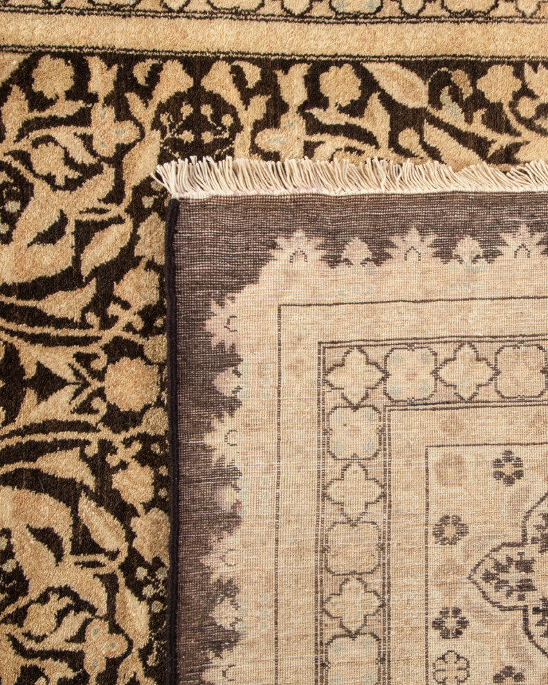 Mogul, One-of-a-Kind Hand-Knotted Area Rug Black, 6'1"x8'10"