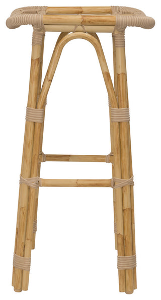 Salsa Outdoor Bar Stool, Natural