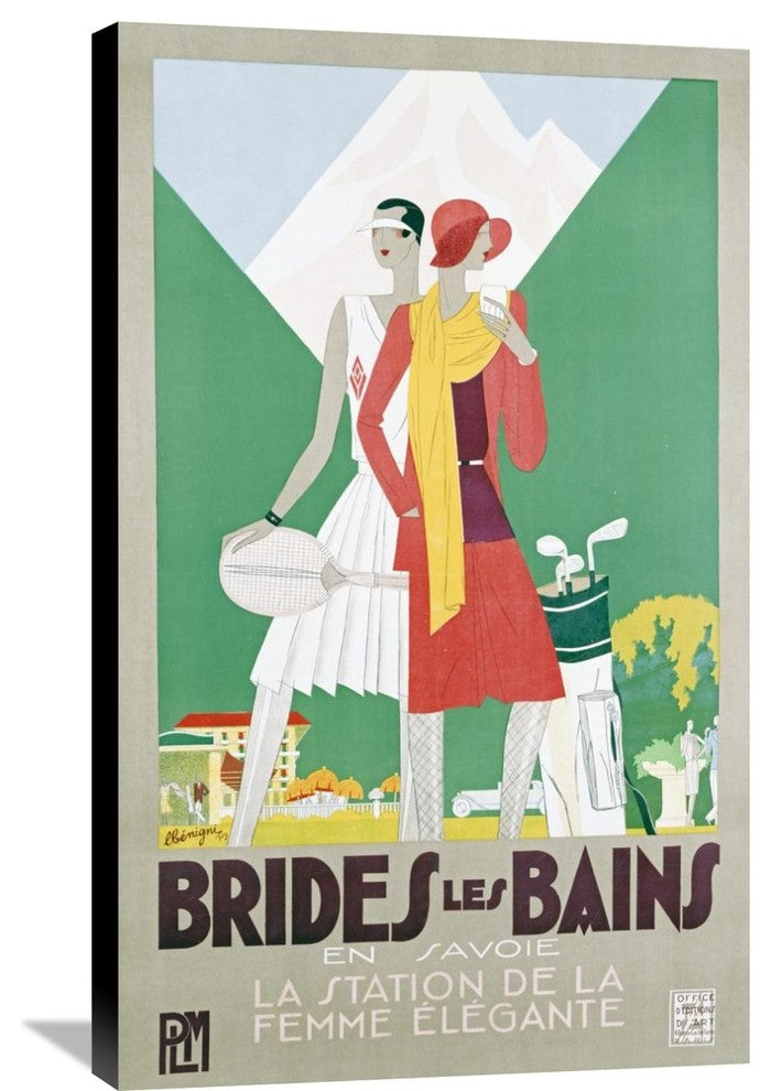 Brides Les Bains, Plm, 22"X36"