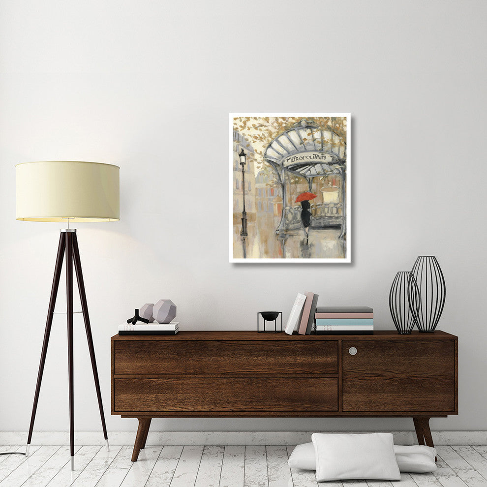 "To the Metro III" Digital Paper Print by Julia Purinton, 30"x37"