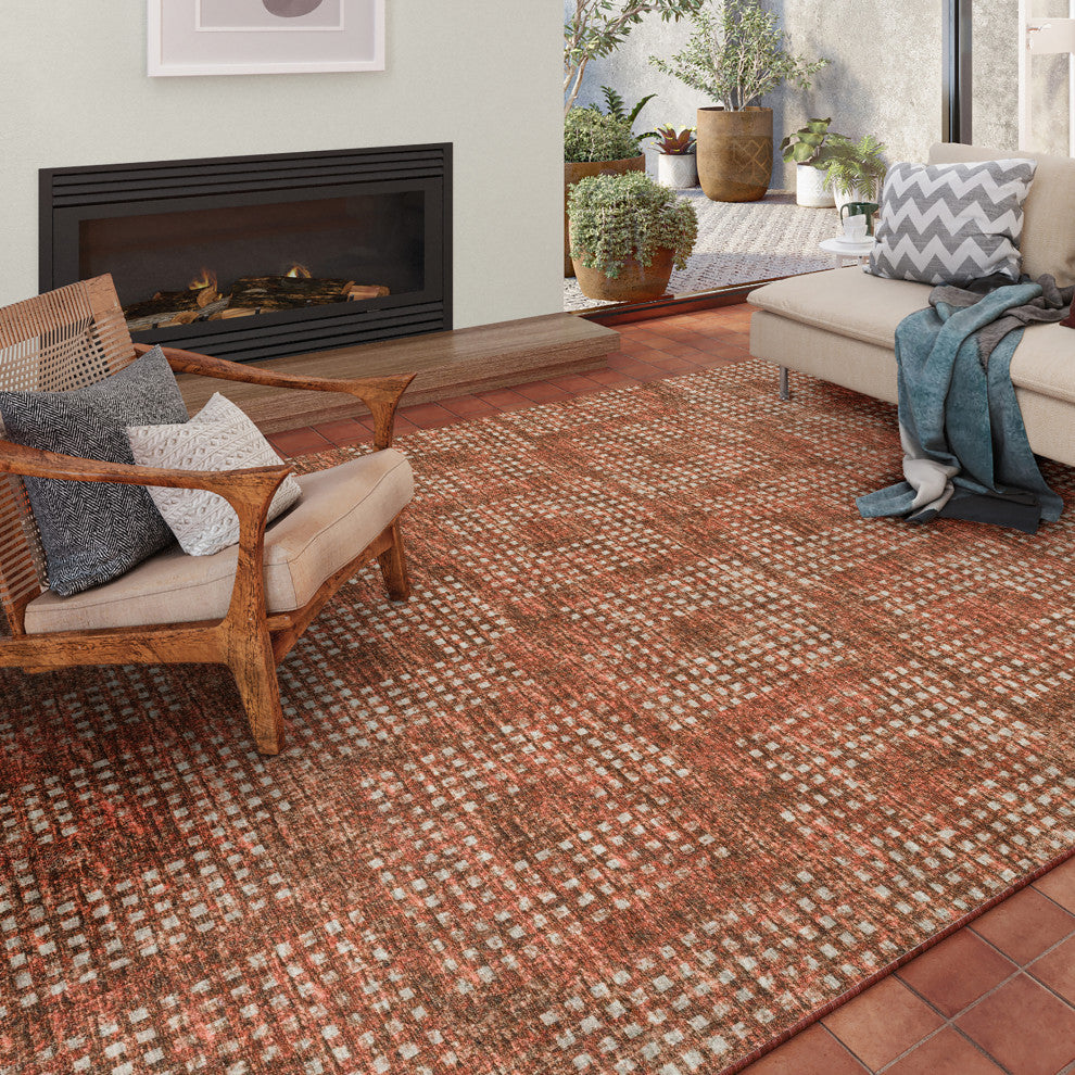 Delano DA1 Paprika 10' x 14' Rug