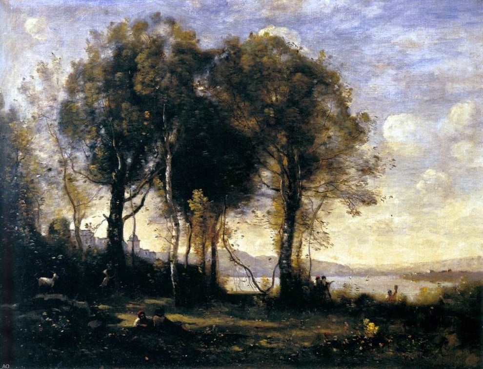 Jean-Baptiste-Camille Corot Goat-Herds Wall Decal